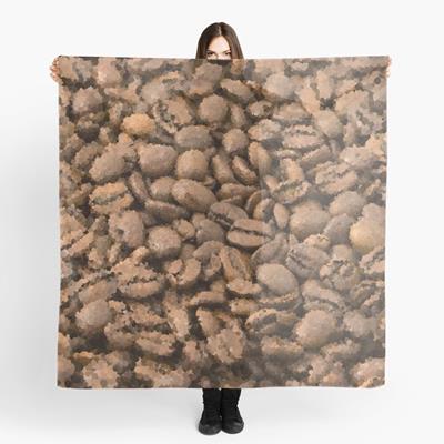 Big Pile of Coffee Beans
