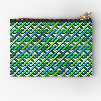 Blue and Green Tangles