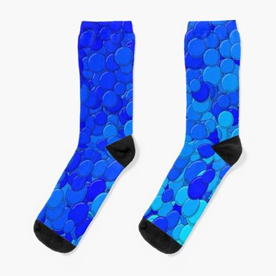 Blue and Turquoise Bubbles