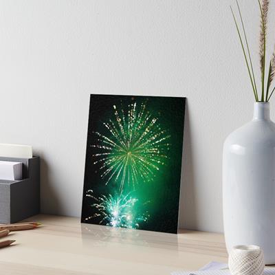 Green Fireworks