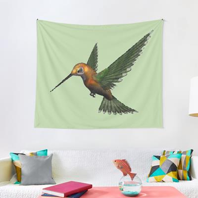 Green and Gold Hummingbird