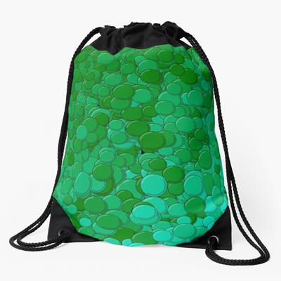 Green and Turquoise Bubbles