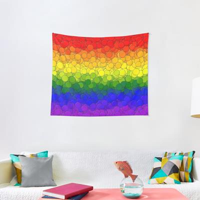 LGBTQ Pride Flag Bubbles
