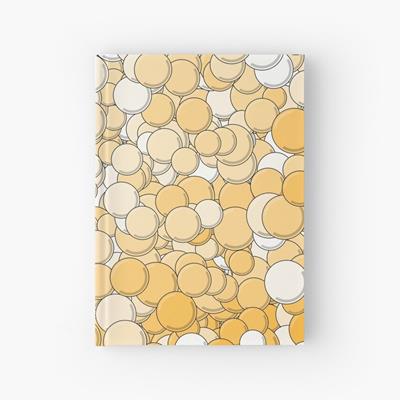 Orange and White Bubbles