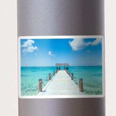 Pier Over Blue Sea