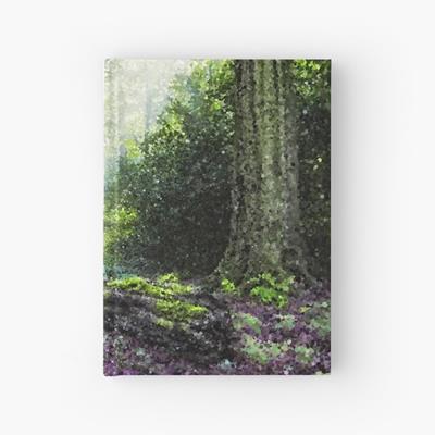Purple Forest Path