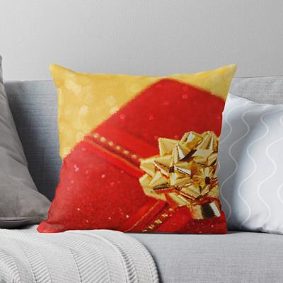 Red and Gold Gift Box