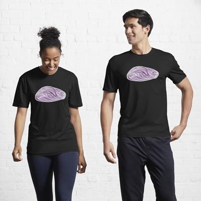 Rich Abstract Line Art in Light Purple