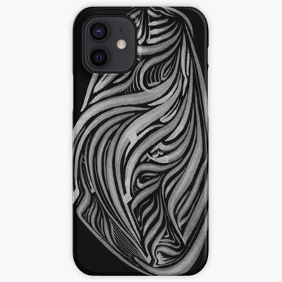 Rich Abstract Line Art in White on Black