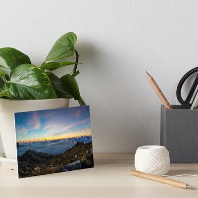 Snowy Mountain View